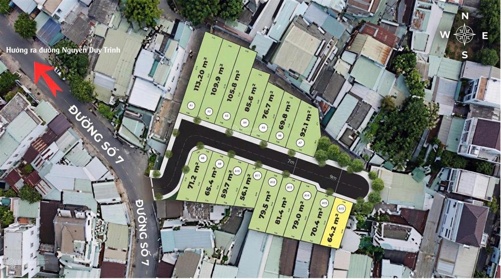 70m2 đất nền đường nguyễn duy trinh sổ hồng riêng giá đầu tư cực tốt