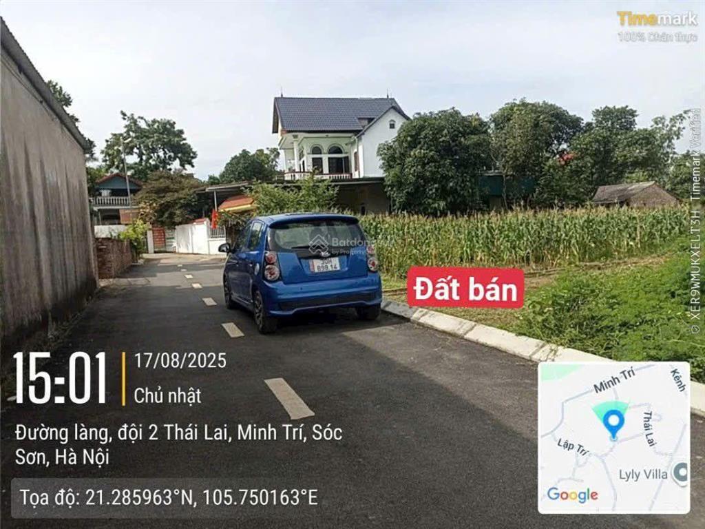 Bán gấp lô đất 113.5m2 full thổ cư thái lai đường thông ô tô tránh