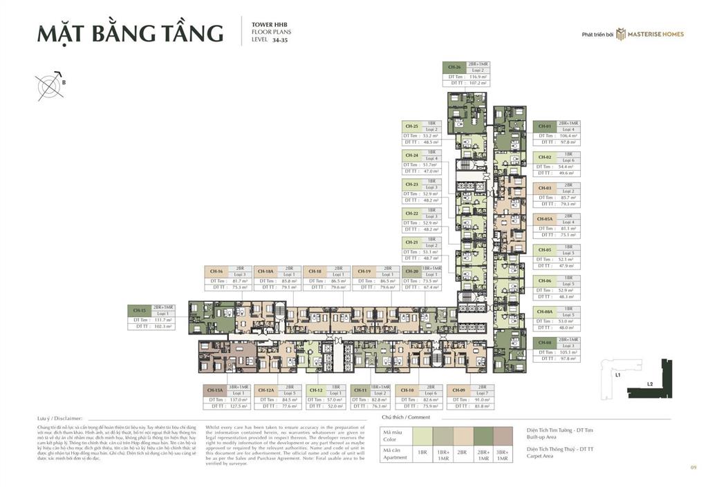 Bán căn hộ 4pn kính cong tại hanoi seasons garden 130 triệu / m2 154m2, tiêu chuẩn bàn giao cao cấp