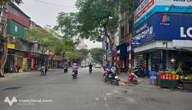 Bán tòa nhà mặt phố Thái Thịnh 1, lô góc, 8 tầng, thang máy, kinh doanh