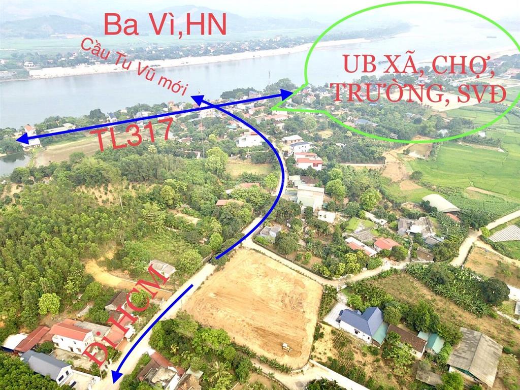 108m² kinh doanh trung tâm xã tu vũ đường nhựa giá 1,45 tỷ