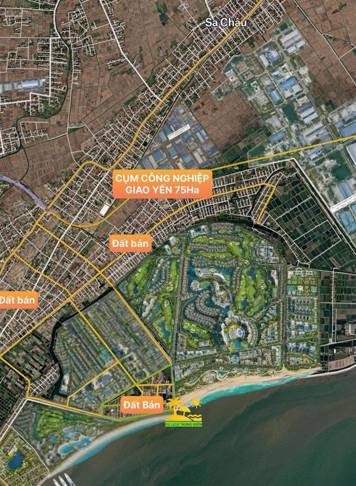 Đất biển nghỉ dưỡng. sát nhiều khu công nghiệp. mà giá chỉ có hơn 1 tỷ thôi ạ