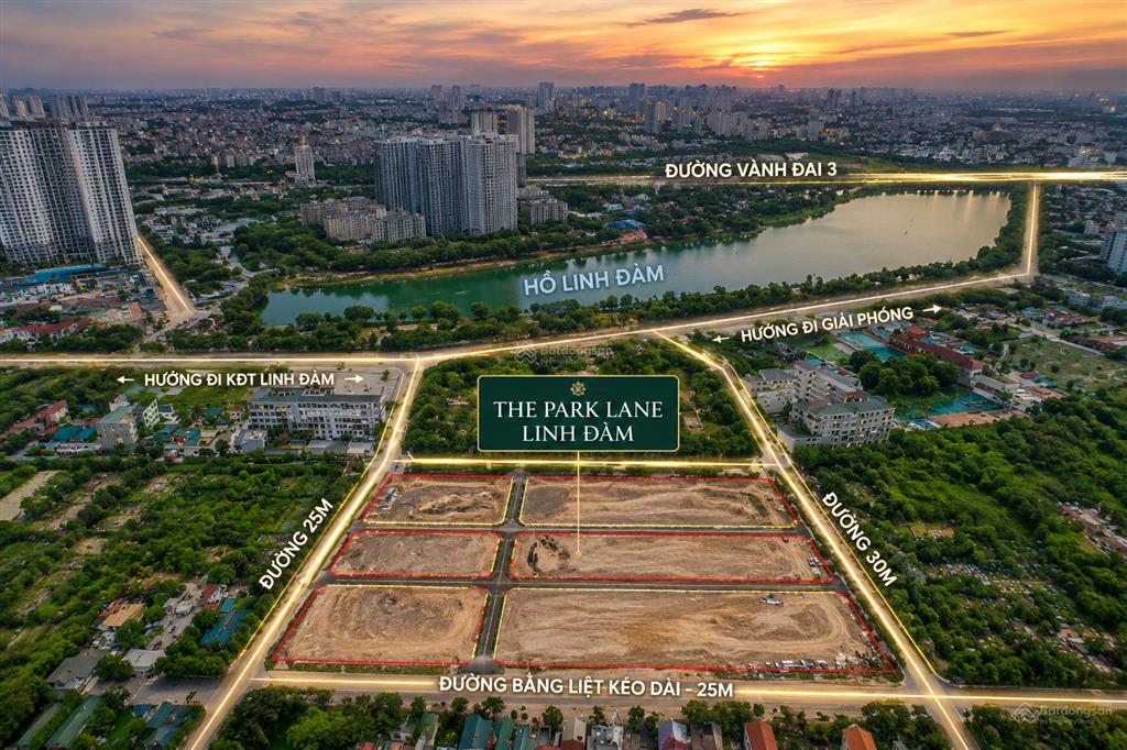 The park lane linh đàm siêu phẩm thấp tầng giữa lõi thủ đô