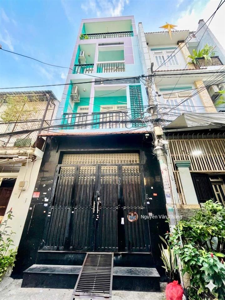 Bán nhà hẻm xe hơi đường vườn lài diện tích 4x13m đúc 4 tầng giá tốt 6,5 tỷ