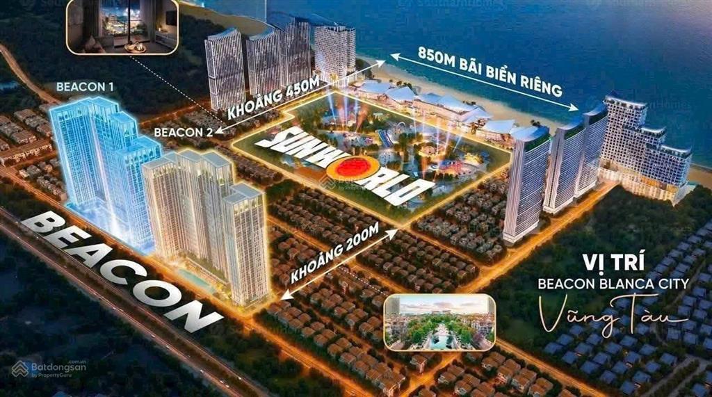 Hàng hot! giỏ nội bộ sẵn studio 1pn + view biển trực diện biển, sun world. chiết khấu thẳng 24%