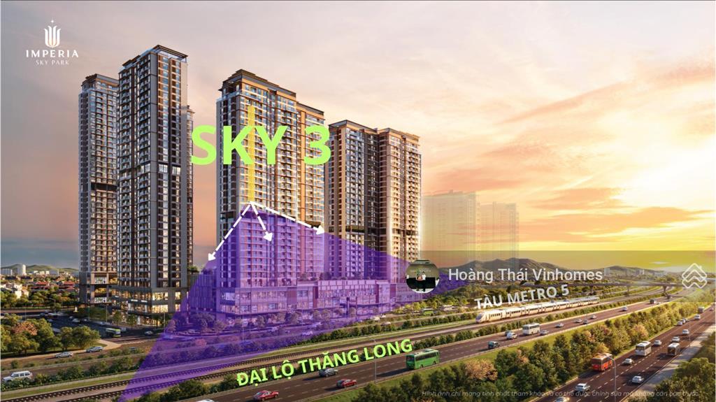 Chính chủ bán căn studio imperia sky park dt 32m2 giá chỉ 2,4 tỷ có hỗ trợ vay ân hạn 24 tháng.