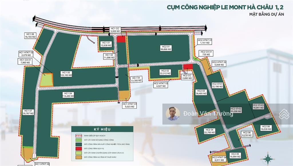 Chủ đầu tư mở bán đất ccn hà châu 12 .xã điềm thuỷ ,tỉnh thái nguyên.diện tích từ 1ha. giá 105$/m2