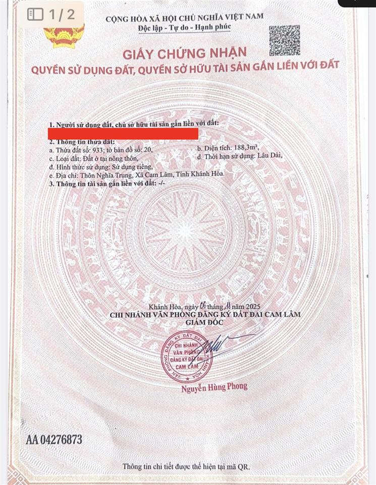 Chủ cần ra nhanh đường đào duy anh, trung tâm bàn cờ cam đức. 0798 347 ***