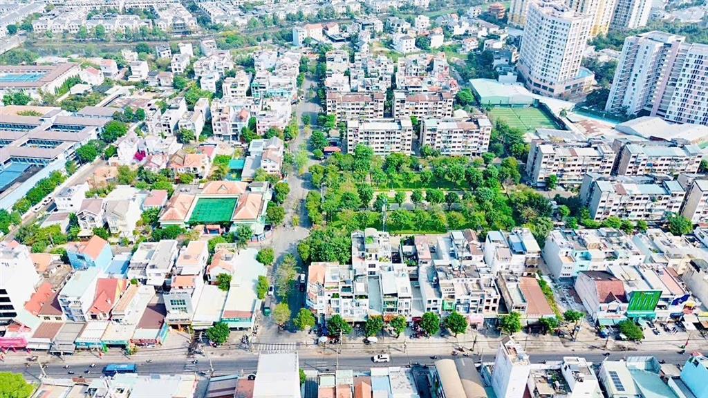 Bán nền nhà phố 100m2 (5x20) mt đường số 49 (đường rộng 20m), bình trưng đông, giá 14.5 tỷ sổ hồng