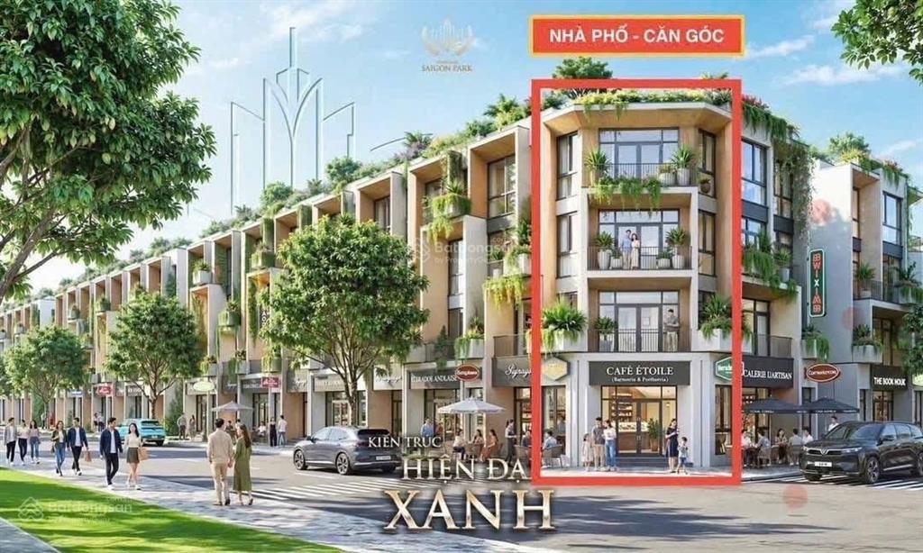 Vinhomes saigon park hóc môn giá chỉ 5,4 tỷ/căn ưu đãi 22,5% xây 1 trệt 3 lầu, ngay 0906 368 ***