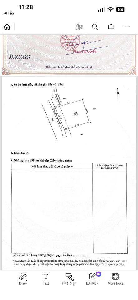 Chính chủ bán đất thổ cư xã bình đức, tỉnh tây ninh