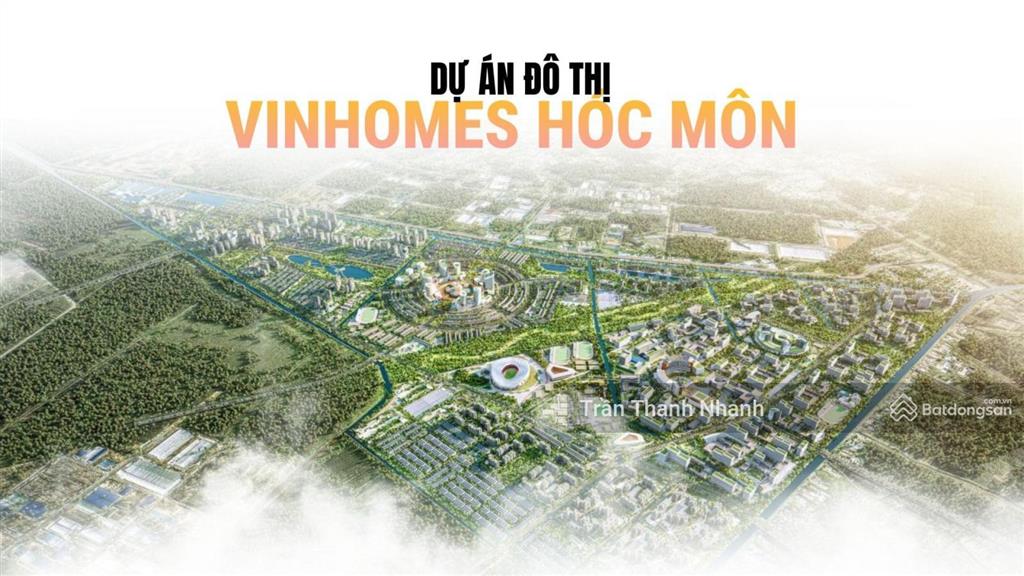 Sở hữu nhà phố vinhomes hóc môn siêu đô thị 880ha phía tây bắc tp.hcm giai đoạn đầu