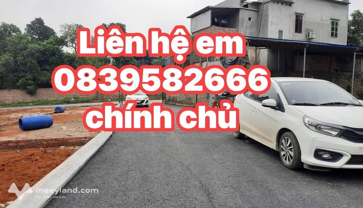 Rẻ nhất thị trường, duy nhất 1 lô Dốc Cóc, Liên Bão, Tiên Du, oto tránh nhau vào tận đất