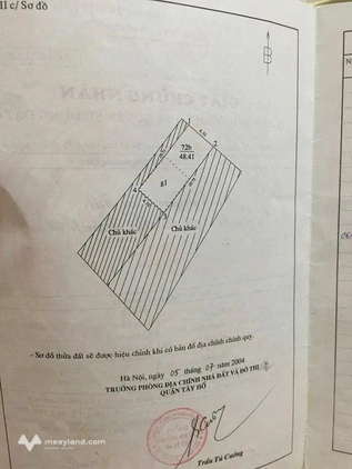 Bán nhà riêng quận Cầu Giấy thành phố Hà Nội giá cả thương lượng