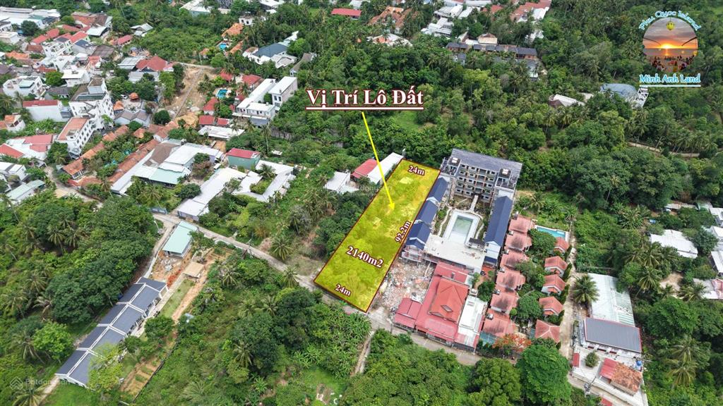 Bán lô đất 2100m2 làng resort cửa lấp, phố du lịch trần hưng đạo. làm resort, xây bung tuyệt vời.