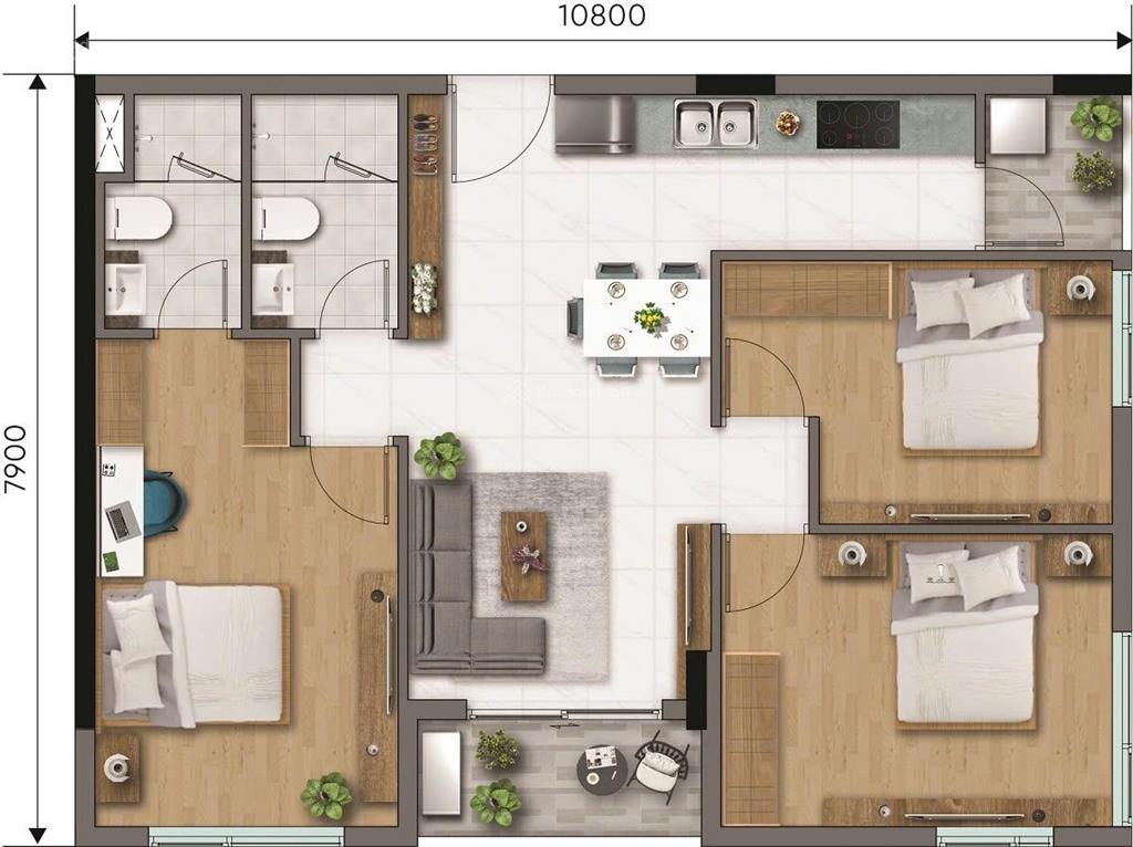 Bán căn góc 74m² 3pn giá 4.98 tỷ giá tốt dự án daqua, view hồ bơi + bến bình đông. 0906 435 ***