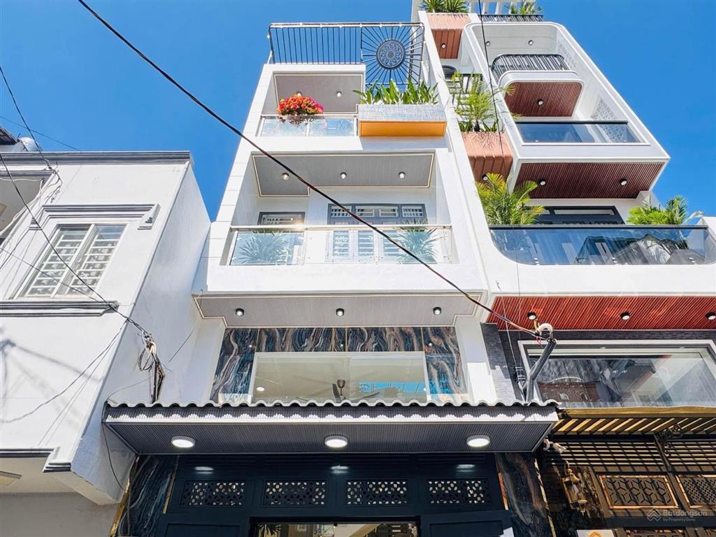 Bán nhà 4 tầng tân sơn nhì ( tân phú ) dt 4 x 19m sổ vuông vức hẻm oto giá nhỉnh 9 tỷ nhẹ