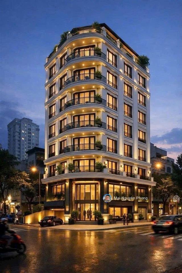 Bán building trần thái tông, 150m2x9t 100 tỷ, hoàn công sổ, vỉa hè 8m, kđt qh ổn định, sổ vuông đẹp