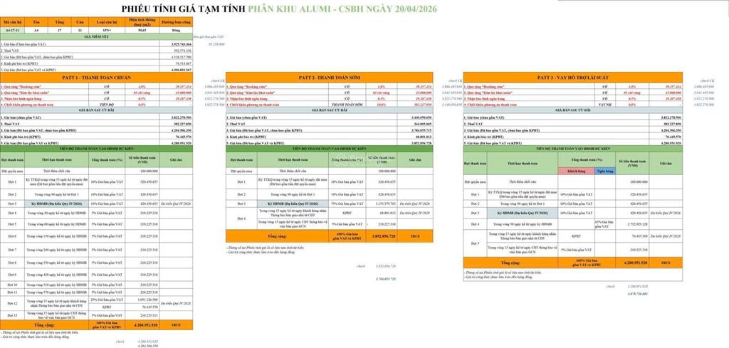 Siêu phẩm căn góc 09 tầng trung đông nam 2pn 76m2 cập bến tại alumi 4 alluvia city giá siêu rẻ