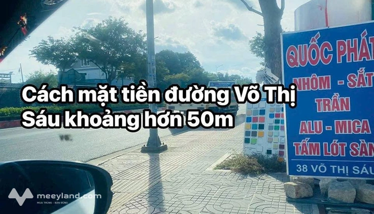 Chủ gửi bán lô đất nhánh Võ Thị Sáu – Giá tốt