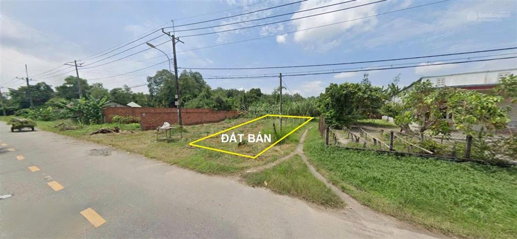 Bán đất mt đường cây gõ, an phú, củ chi, dt 203m², 7x25.5m, nở hậu đẹp 9m, thổ cư 115m², giá 2 tỷ