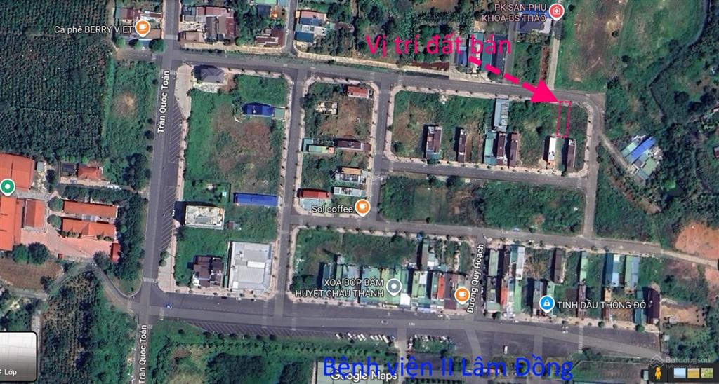 Bán đất tại khu tái định cư gần bệnh viện ii lâm đồng đường trần quốc toản b'lao bảo lộc