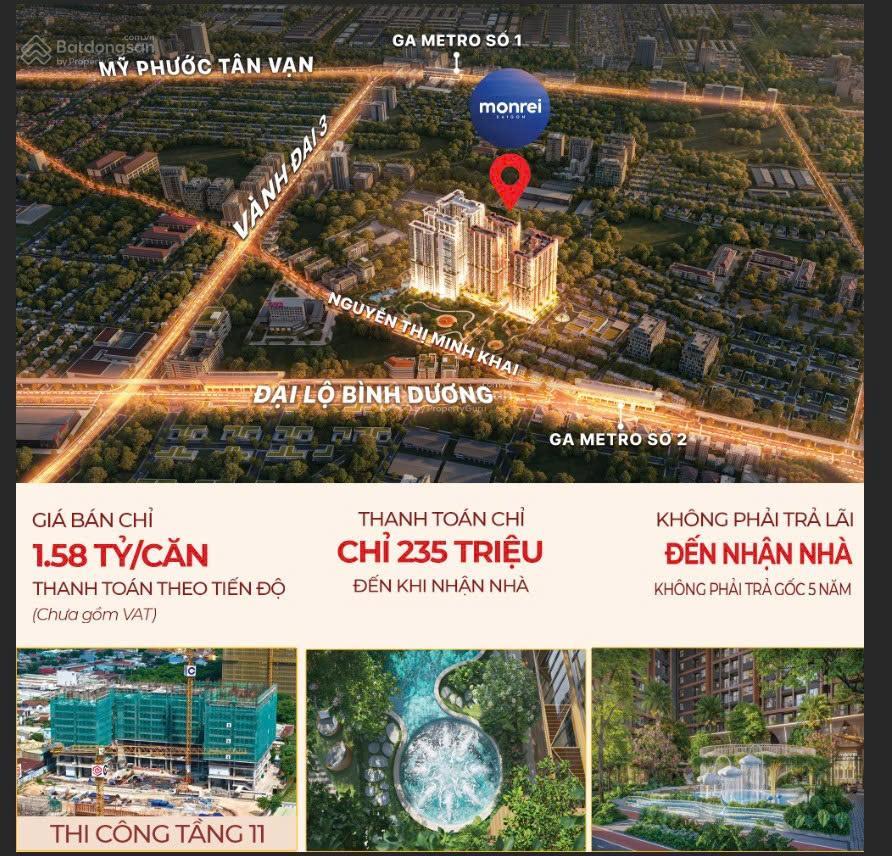 Monrei saigon 2pn giá rẻ nhất. cam kết 100% có căn giá tốt, vị trí đẹp, đúng yêu cầu của khách