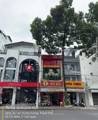 Bán mặt tiền số 333 an dương vương gần lê hồng phong (dt 4.8x18m, 2 lầu) phường 3, quận 5