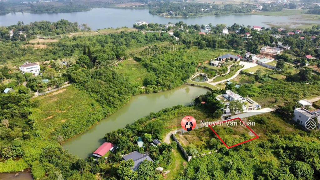Chỉ 3.45 tỷ! sở hữu đất biệt thự 550m² lô góc cạnh hồ đồng chanh, lương sơn. 0988 112 ***