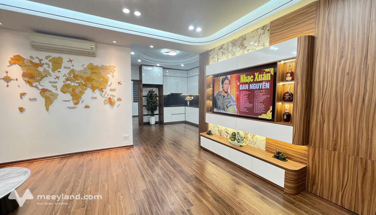Bán căn góc chung cư toà CT4-5 Dương Đình Nghệ, 100m2, 3 ngủ, full nội thất