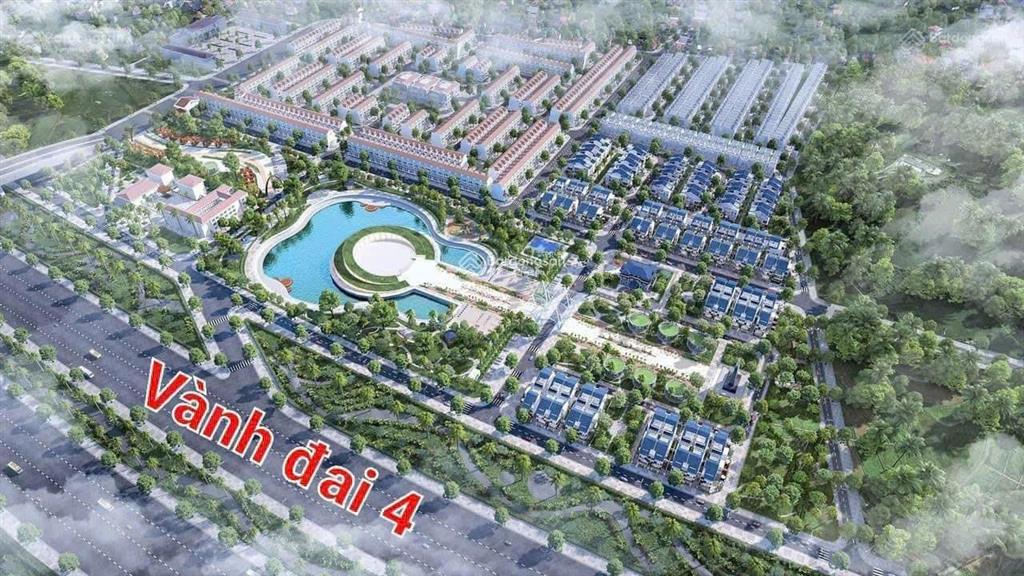 Bán biệt thự dương nội khu d đô nghĩa 180m2 căn góc nhìn vành đai 4, nhìn hồ, công viên giá 30 tỷ