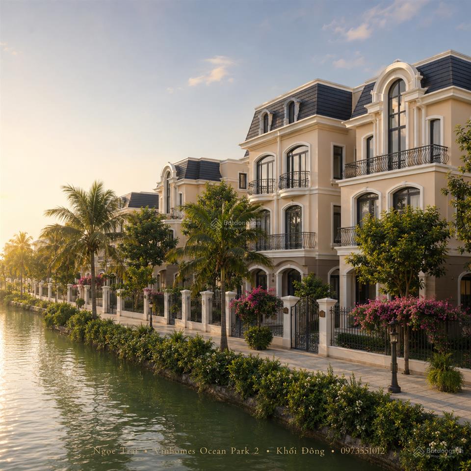 Biệt thự song lập ngọc trai 140m², sản phẩm dễ tiếp cận nhất trong phân khu đảo cao cấp và khép kín