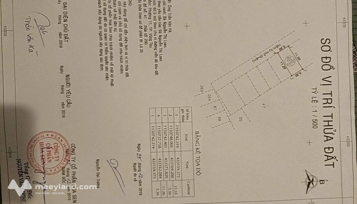 Cần bán lô đất đường Đô Lương, Phường, 11, Hẻm 112, Thành phố Vũng Tàu