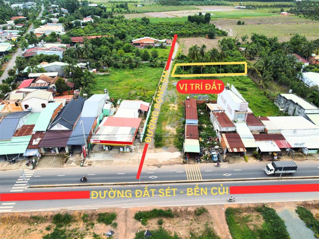 Bán đất full thổ cư 178m2 xã lộc ninh, dương minh châu, sổ riêng, giá chỉ 450 triệu