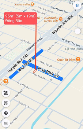 Продаётся участок, 95 м², Liên Chiểu