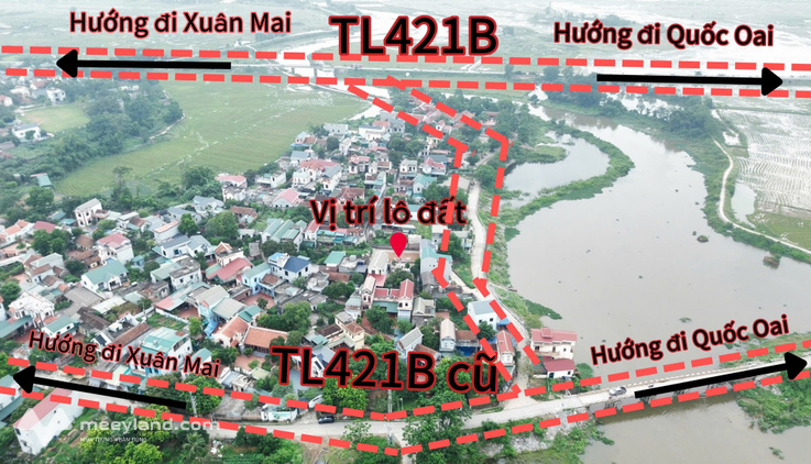 Hàng đẹp khuôn tiền 100m2 full thổ cư Đông Thượng, Phú Cát, Hà Nội