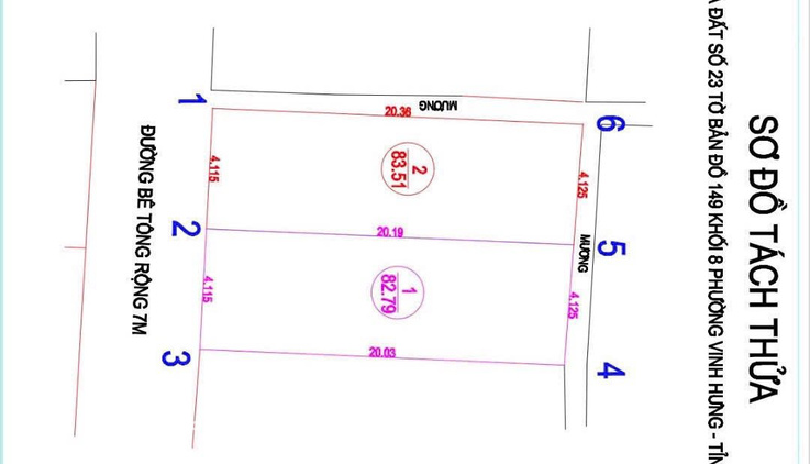 Ra độc quyền hàng F0 – Đất đẹp Khối 8 Quán Bàu