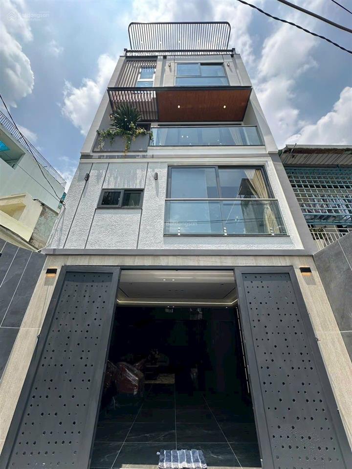 Nhà hẻm xe hơi thông 4m có phòng ngủ master đường quang trung p8 gò vấp 5 x 10 trệt lửng 3lầu