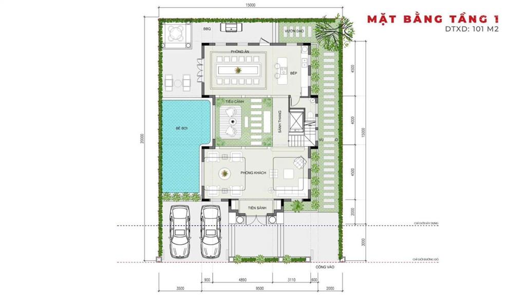 Bt đảo alluvia city sông to đông nam, bể bơi riêng, dt 300m² giá 57 tỷ, 0962 284 ***