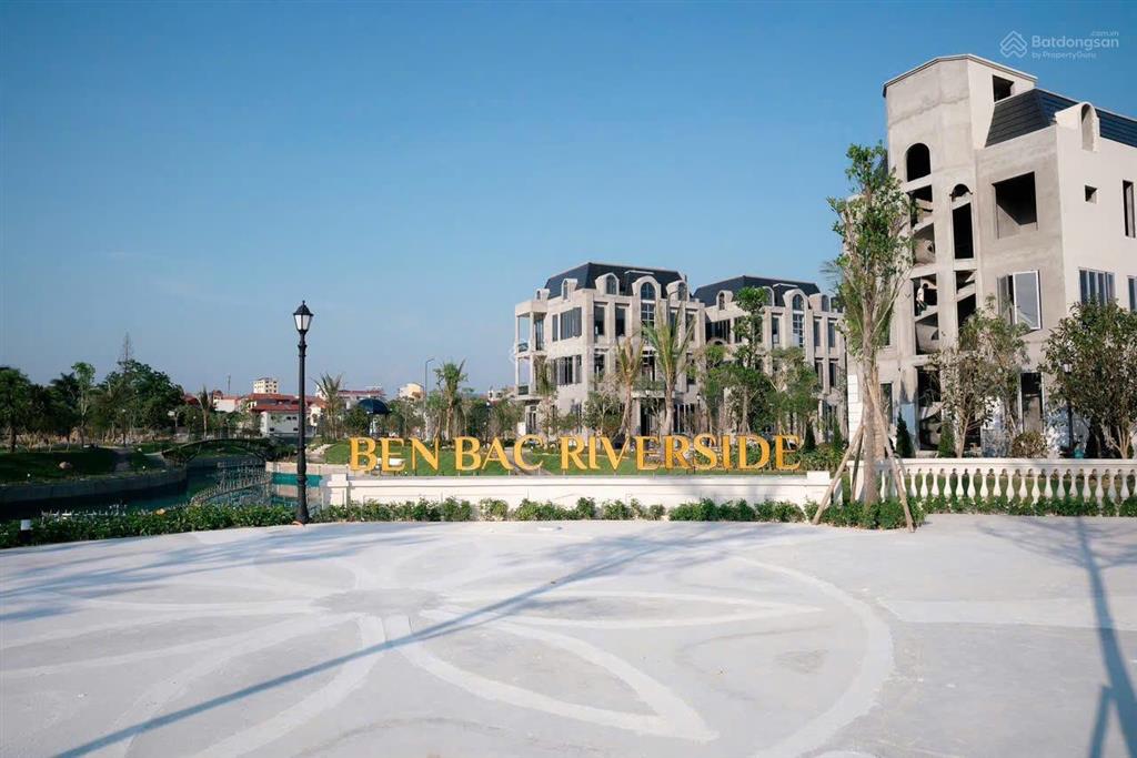 Bán gấp suất ngoại giao dự án bến bắc riverside, dt 115m, view suối, phong thủy vượng. giá rẻ 4ty5