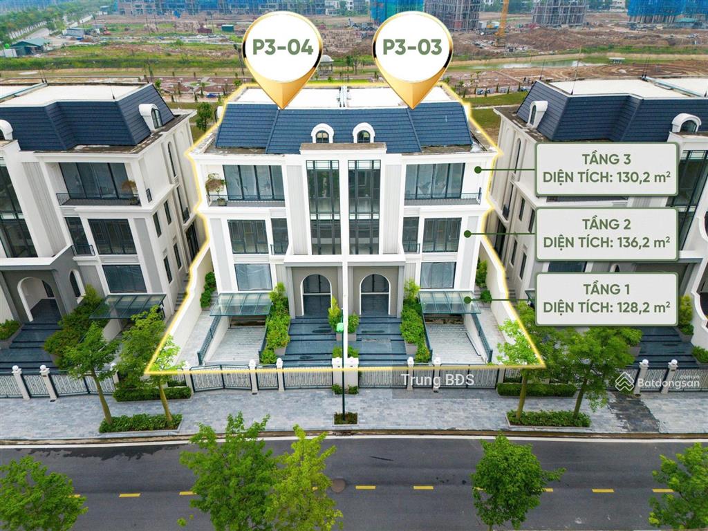 Căn biệt thự p303 & p304 khu p ciputra tuyệt tác view golf hiếm có
