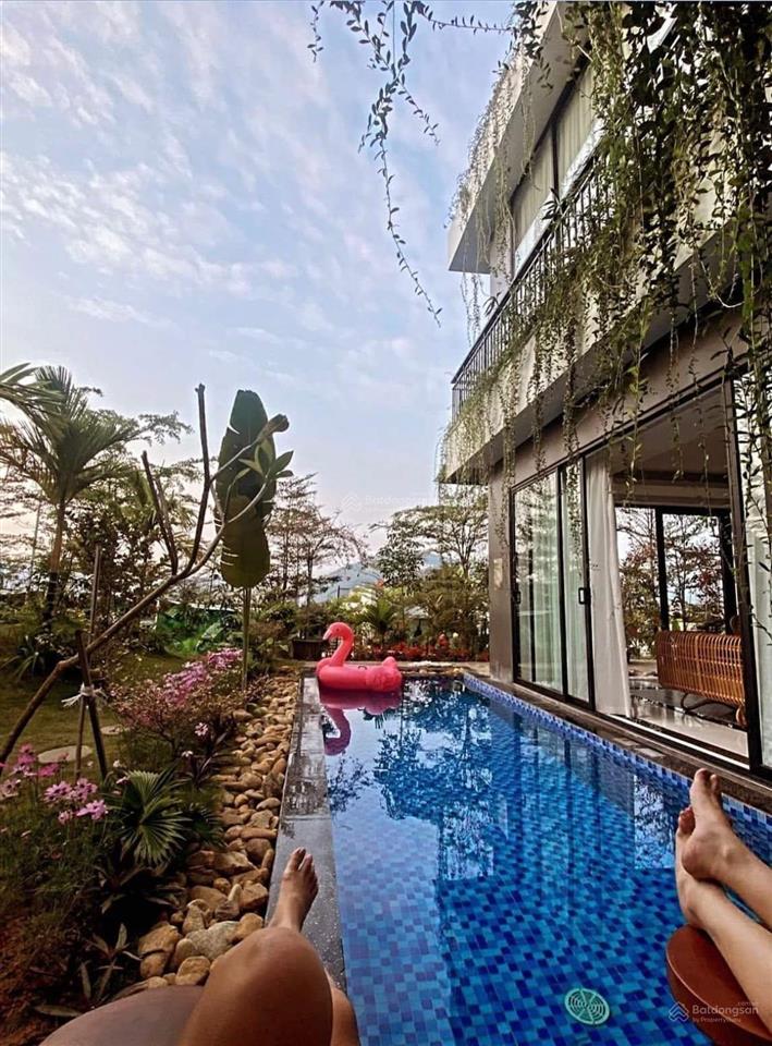 7.5tỷ sh 180/280m villa flamingo đại lải resort, view bao quát thung lũng, nội thất sang sịn ở ngay