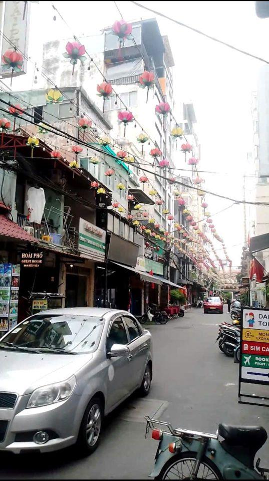 Hẻm ô tô Bùi Viện _ Phạm Ngũ Lão Quận 1,DT 3mx11m, 2 tầng, 18,4 Tỷ