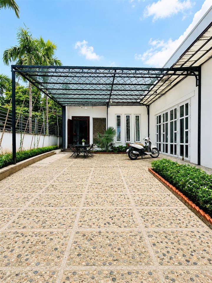 Biệt thự sân vườn 556m2 full thổ cư mặt tiền nhị bình 7 ngang 14m hiếm có chỉ 14,5 tỷ