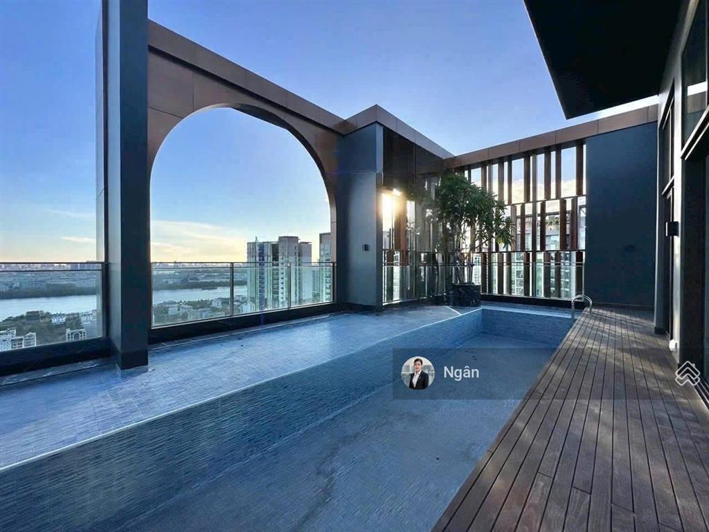 Kim ngân define bán penthouse 570m2 với 8pn 10wc có 2 hồ bơi riêng trong nhà tại define