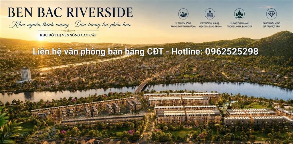 Quỹ hàng ngoại giao đẹp nhất dự án bến bắc riverside cơ hội sở hữu hạn chế