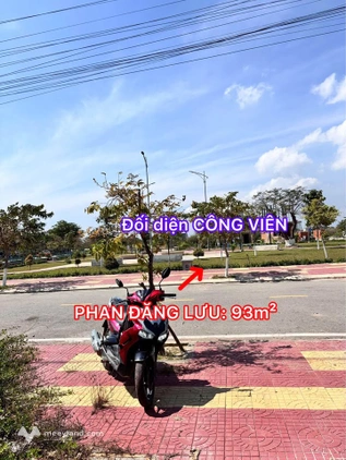Bán đất TĐC Phan Đăng Lưu, Phan Rang, đối diện công viên
