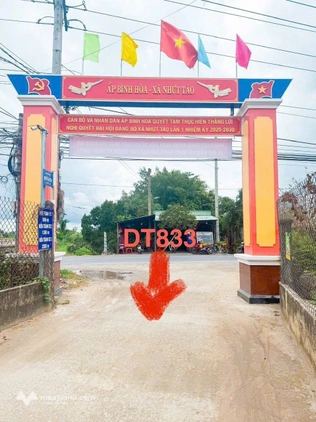 Bán thổ Nguyễn Văn Thọ thông ra hai đầu TL833 và TL833B thuộc Nhựt Tảo, Tây Ninh