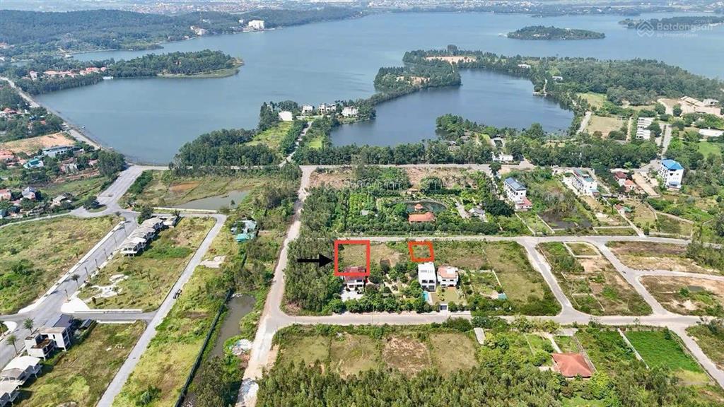 1000m2 đất full thổ cư, mt lên tới 25m vuông văn, cách hồ đại lải 50m tại xuân hoà, phú thọ, sđcc.
