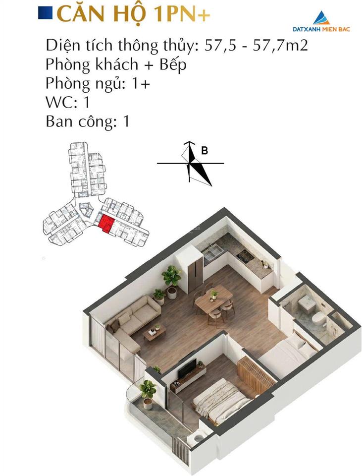 Bán cc vân bay tower, 3,7 tỷ, 56 m2, đẹp, nhiều tiện ích tại đông xá, vân đồn, quảng ninh